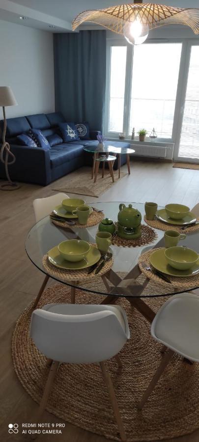 Apartament Baltic Sea -Przystan Letnica Gdańsk Exteriör bild
