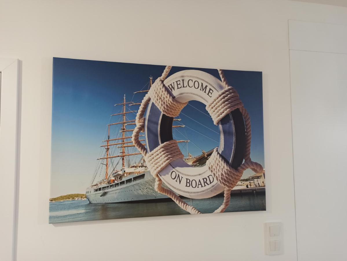 Apartament Baltic Sea -Przystan Letnica Gdańsk Exteriör bild